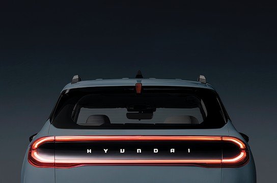 Қиғаш типті жарықдиодты аралас артқы жарық